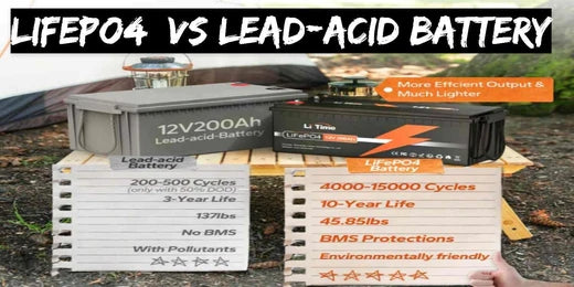 Comprehensive Comparison: LiFePO4 Battery VS Lead Acid Battery