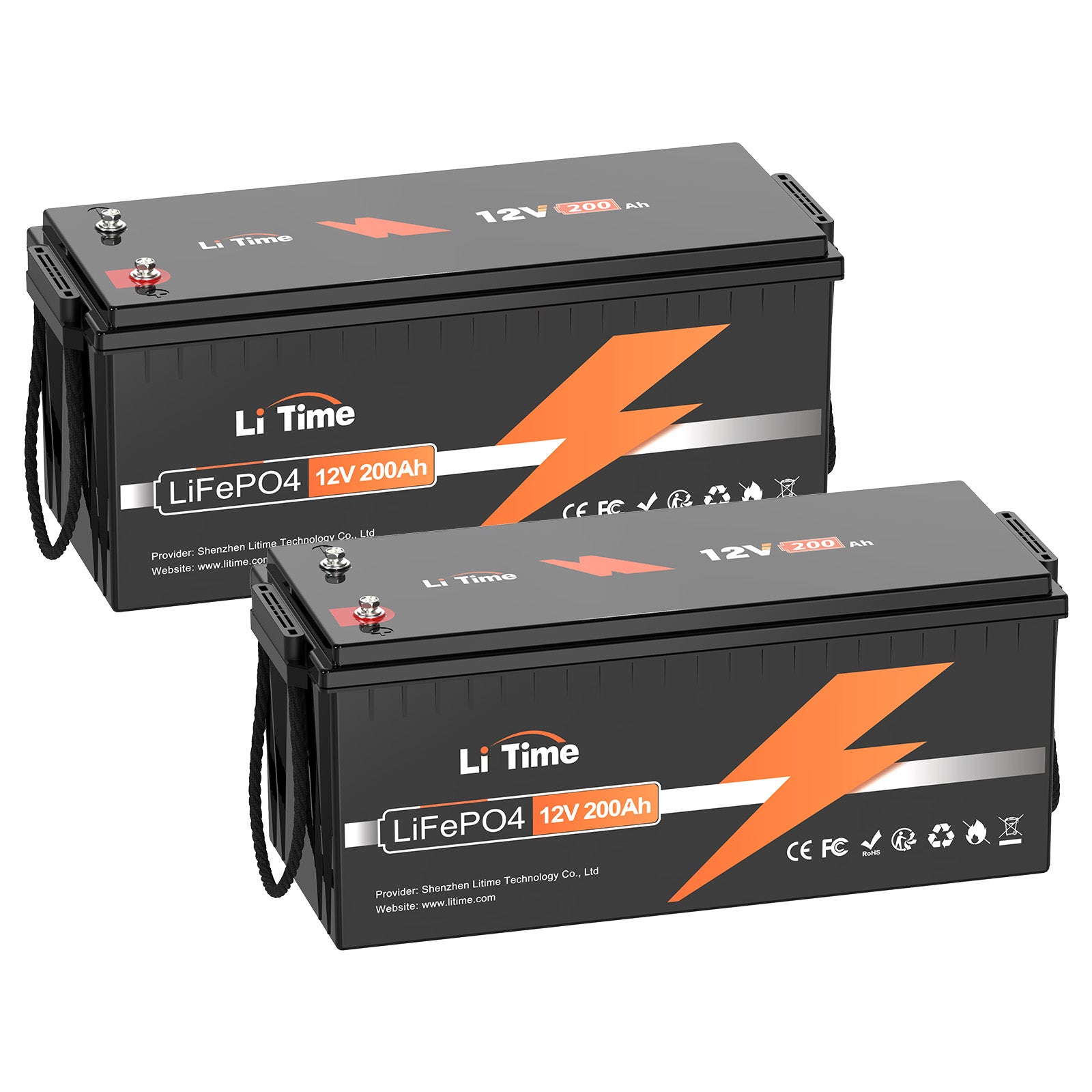 a 2-pack of litime 12v 00ah lithium ion battery