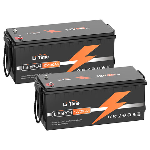 LiTime 12V 200Ah LiFePO4 Deep Cycle Lithium Battery