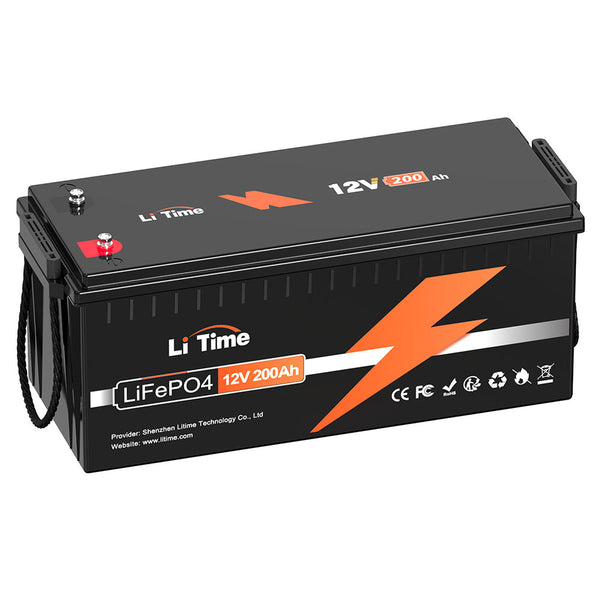 ⚡Flash Sale⚡LiTime 12V 200Ah LiFePO4 Deep Cycle Lithium Battery